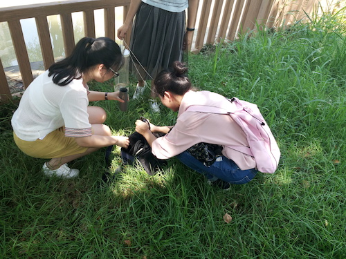 7月10日 黄色仓库
 赴嘉兴“青水”小分队实地考察并采样3