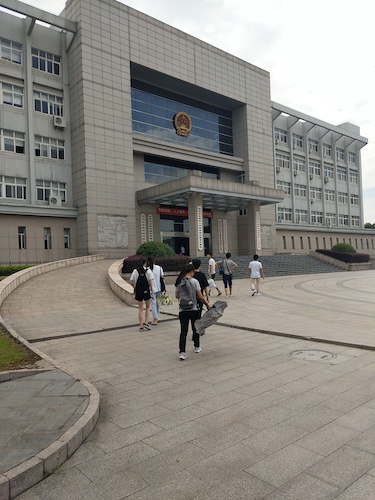 7月11日 黄色仓库
赴余杭“激浊扬清”水质监测小分队 前往街道办事处