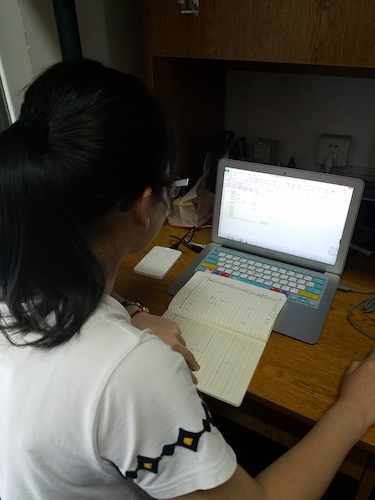 8月8日 黄色仓库
 赴余杭区测甲醛小分队 数据统计